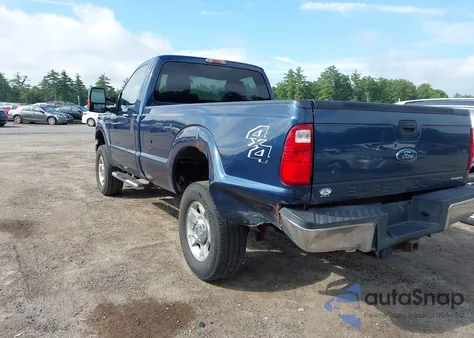 2014 Ford F-250 Xlt из США, поврежденный, VIN 1FTBF2B63EEB15853